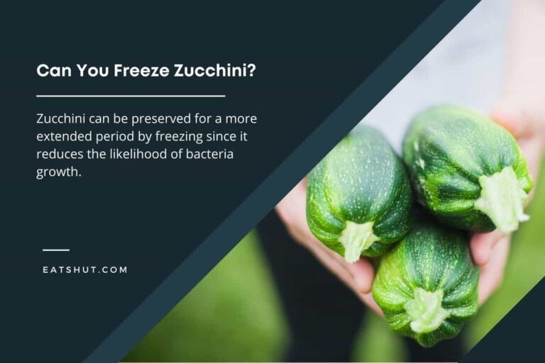 Can You Freeze Zucchini