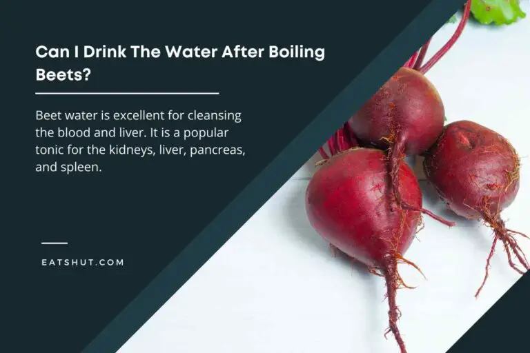 Can I Drink The Water After Boiling Beets