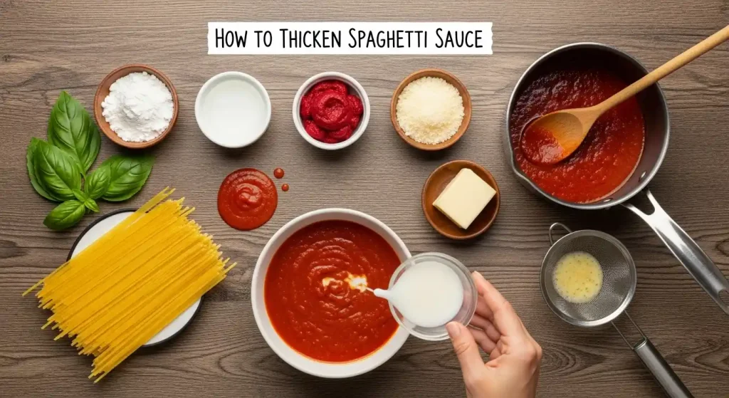 How to Thicken Spaghetti Sauce? 1 How to Thicken Spaghetti Sauce