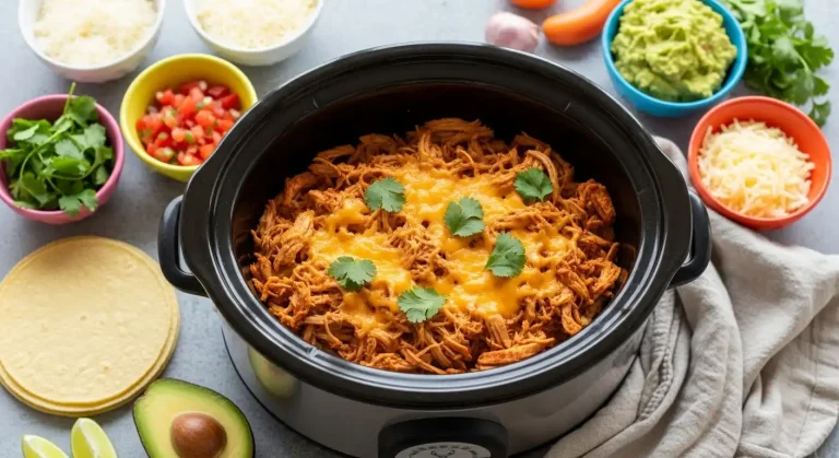 Crockpot Chicken Tacos