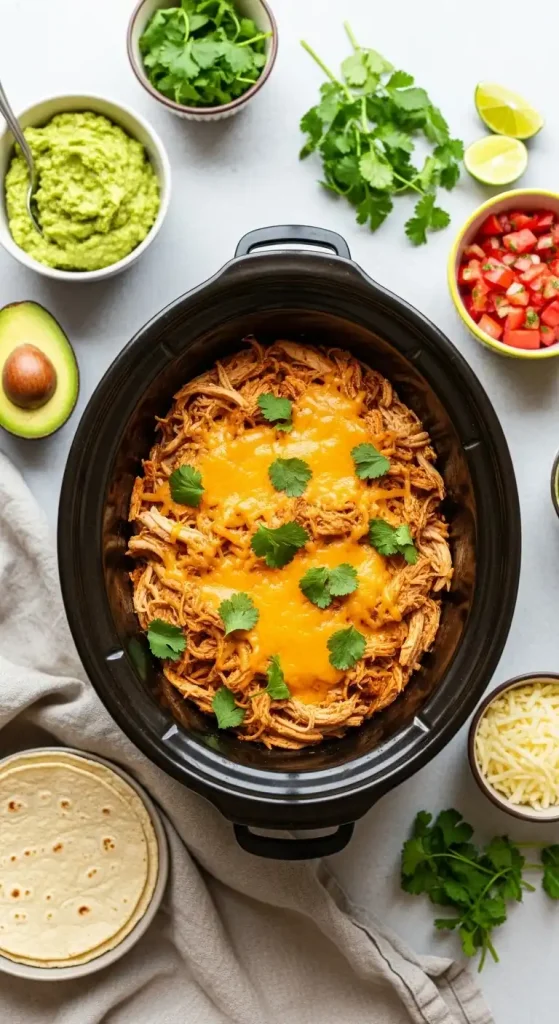 Crockpot Chicken Tacos Recipe