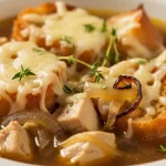 French Onion Chicken Soup