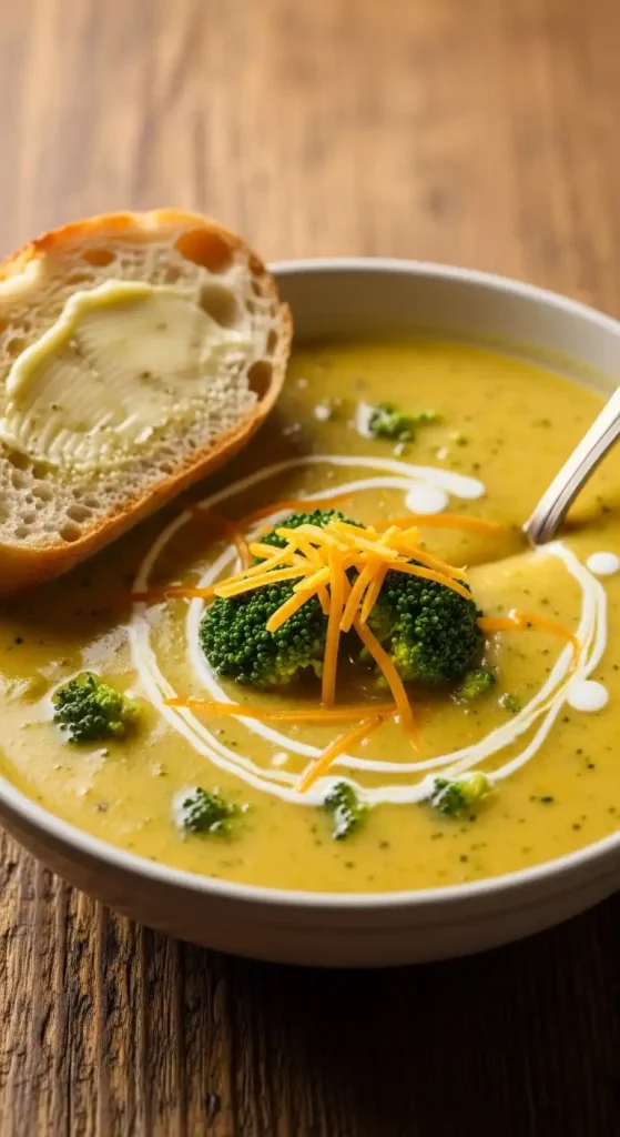 broccoli cheese soup 1
