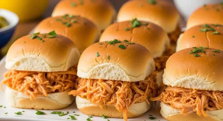 buffalo chicken sliders 1