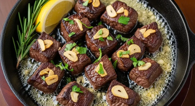 garlic butter steak bites 2