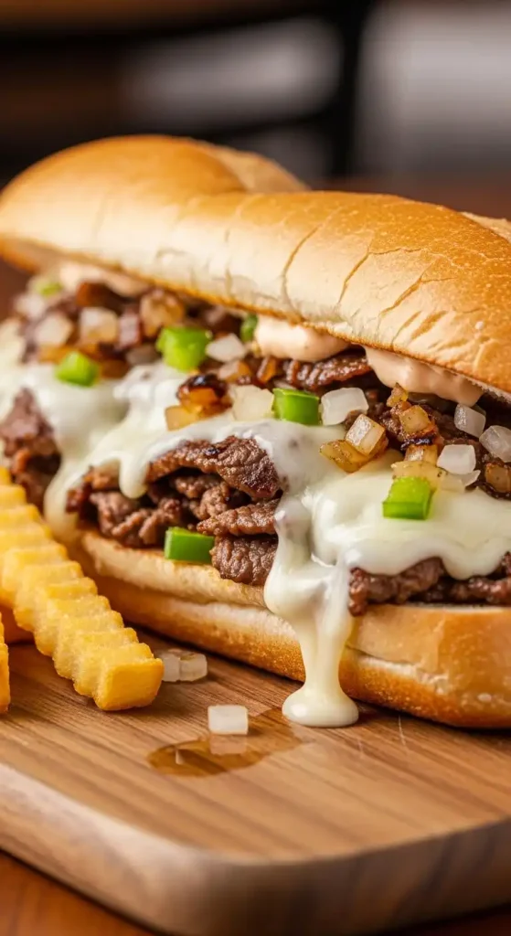 philly cheesesteak sandwich recipe 1