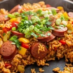 Cajun Sausage and Rice Skillet 2