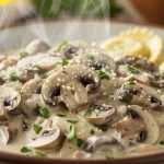 Creamy Mushroom Ravioli Sauce
