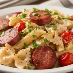 Creamy Smoked Sausage Pasta