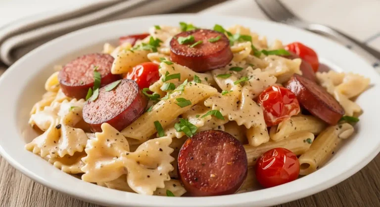 Creamy Smoked Sausage Pasta