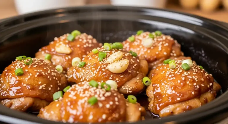 Crockpot Honey Garlic Chicken