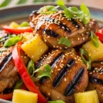 Hawaiian Honey Pineapple Chicken 2