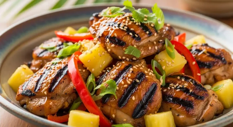 Hawaiian Honey Pineapple Chicken 2