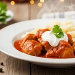 Hungarian Chicken Paprikash