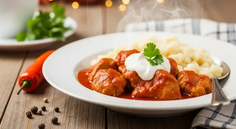Hungarian Chicken Paprikash
