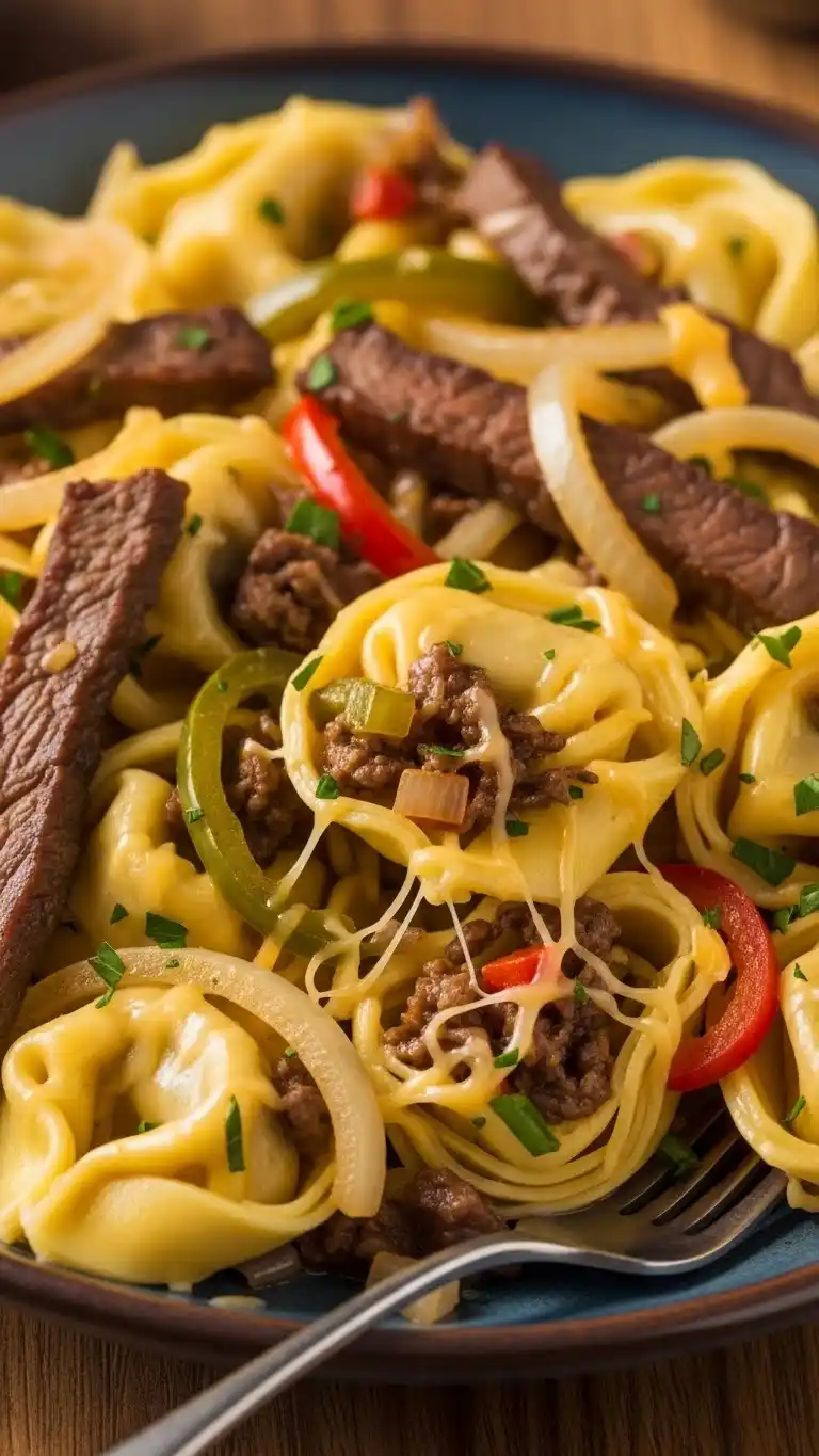 Philly Cheesesteak Tortellini 1