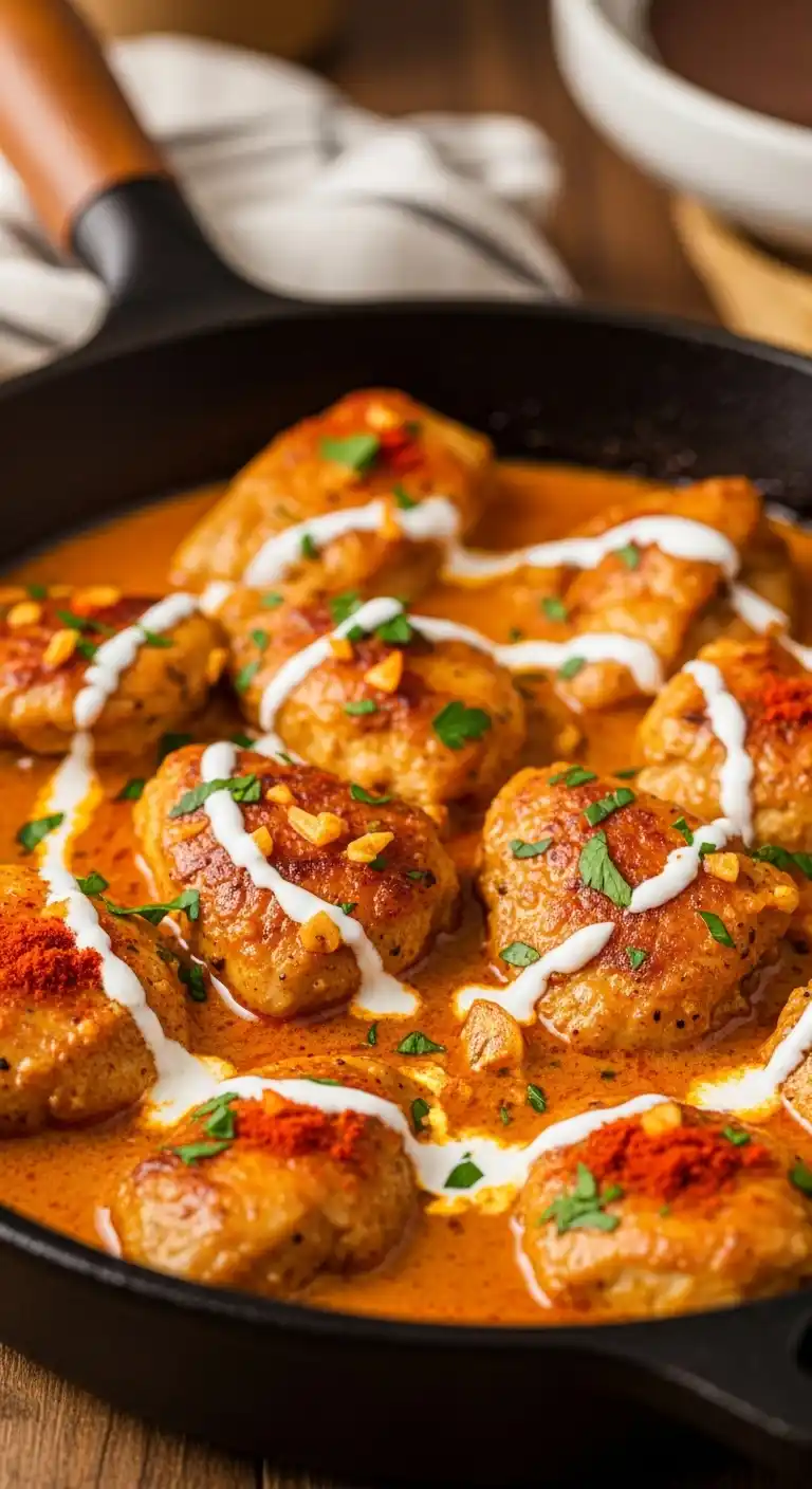 Spicy Creamy Paprika Chicken 1