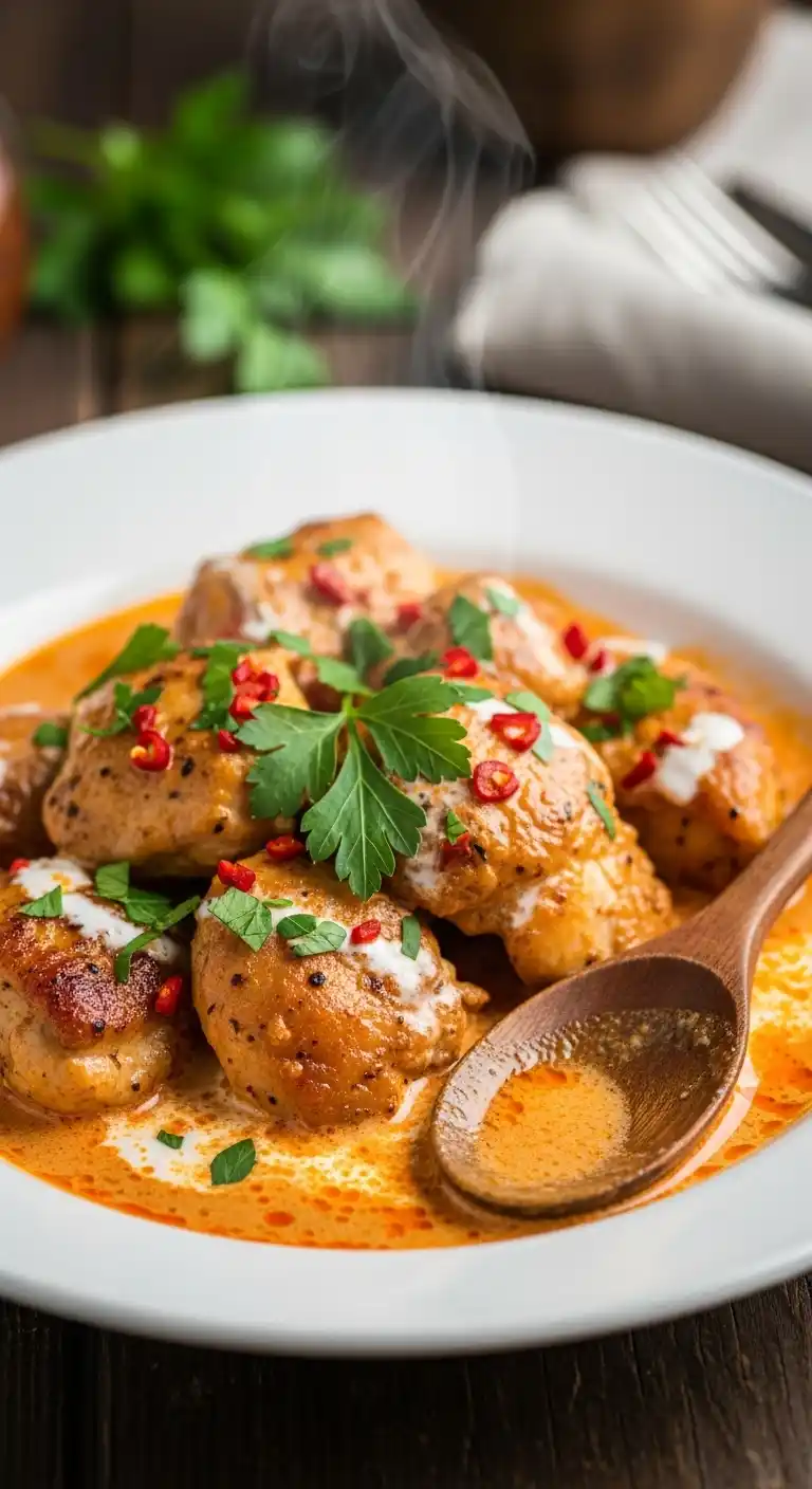 Spicy Creamy Paprika Chicken 2