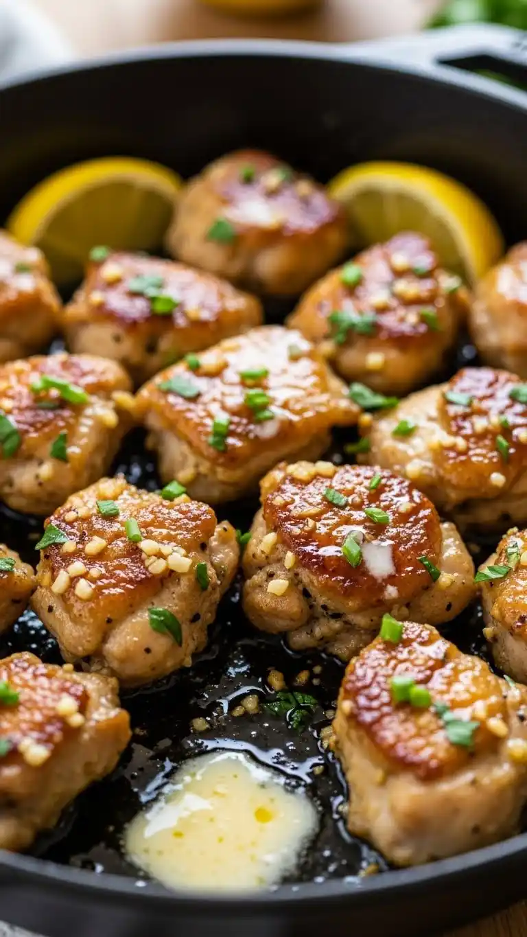 15-Minute Garlic Butter Chicken Bites 3 15-Minute Garlic Butter Chicken Bites 2