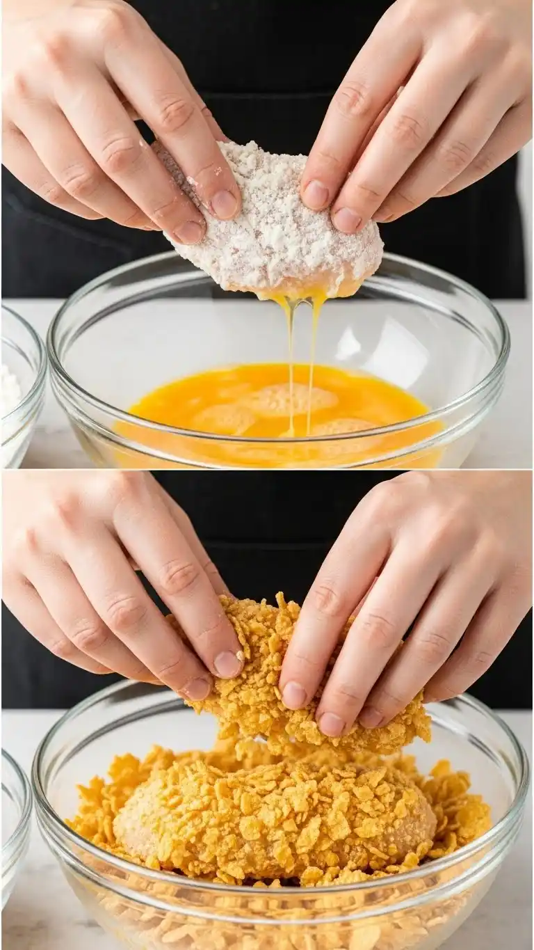 Baked Cornflake Chicken Tenders 2
