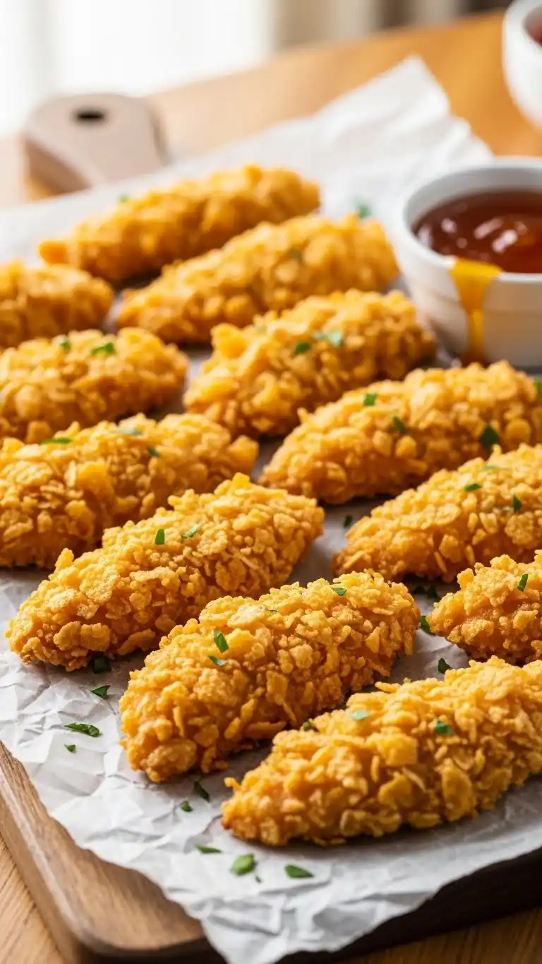 Baked Cornflake Chicken Tenders 3