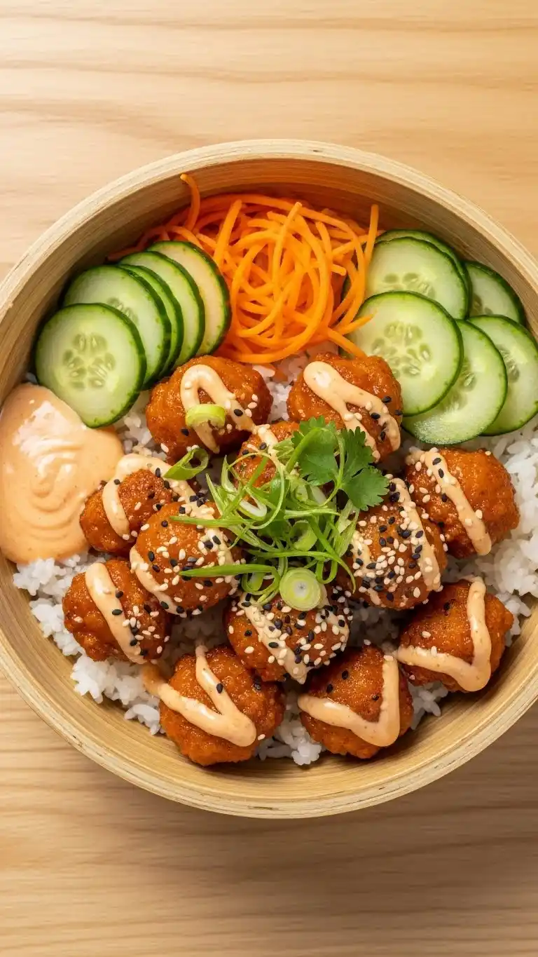 Bang Bang Chicken Bowl 2