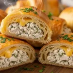 Chicken Stuffed Crescent Rolls