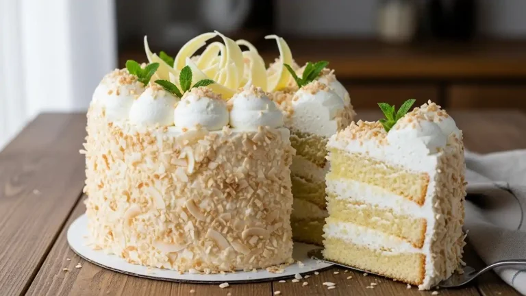 Coconut Cloud Cake