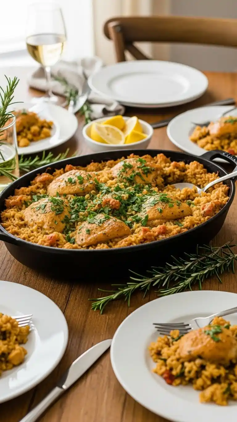 One-Pan Chicken and Rice Bake 3