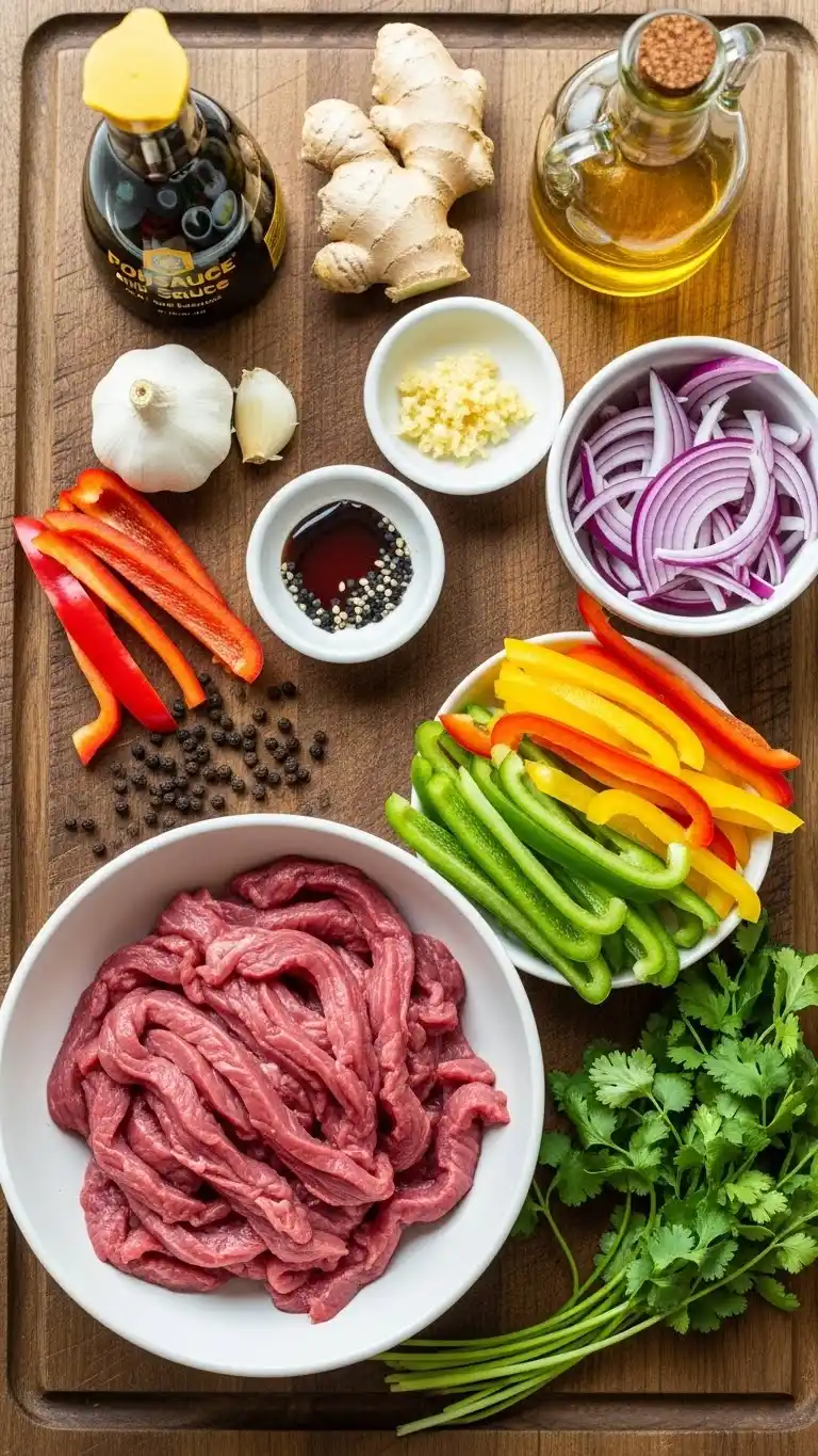 Steak and Pepper Stir-Fry 1