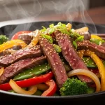 Steak and Pepper Stir-Fry