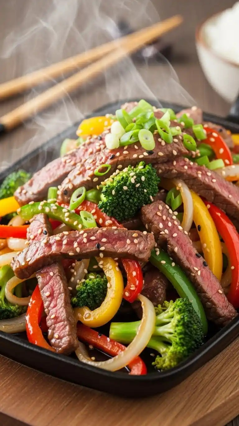 Steak and Pepper Stir-Fry 3
