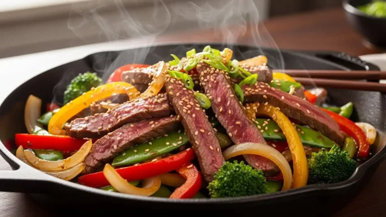 Steak and Pepper Stir-Fry