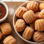 Air Fryer Churro Bites