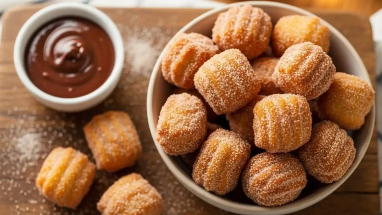 Air Fryer Churro Bites