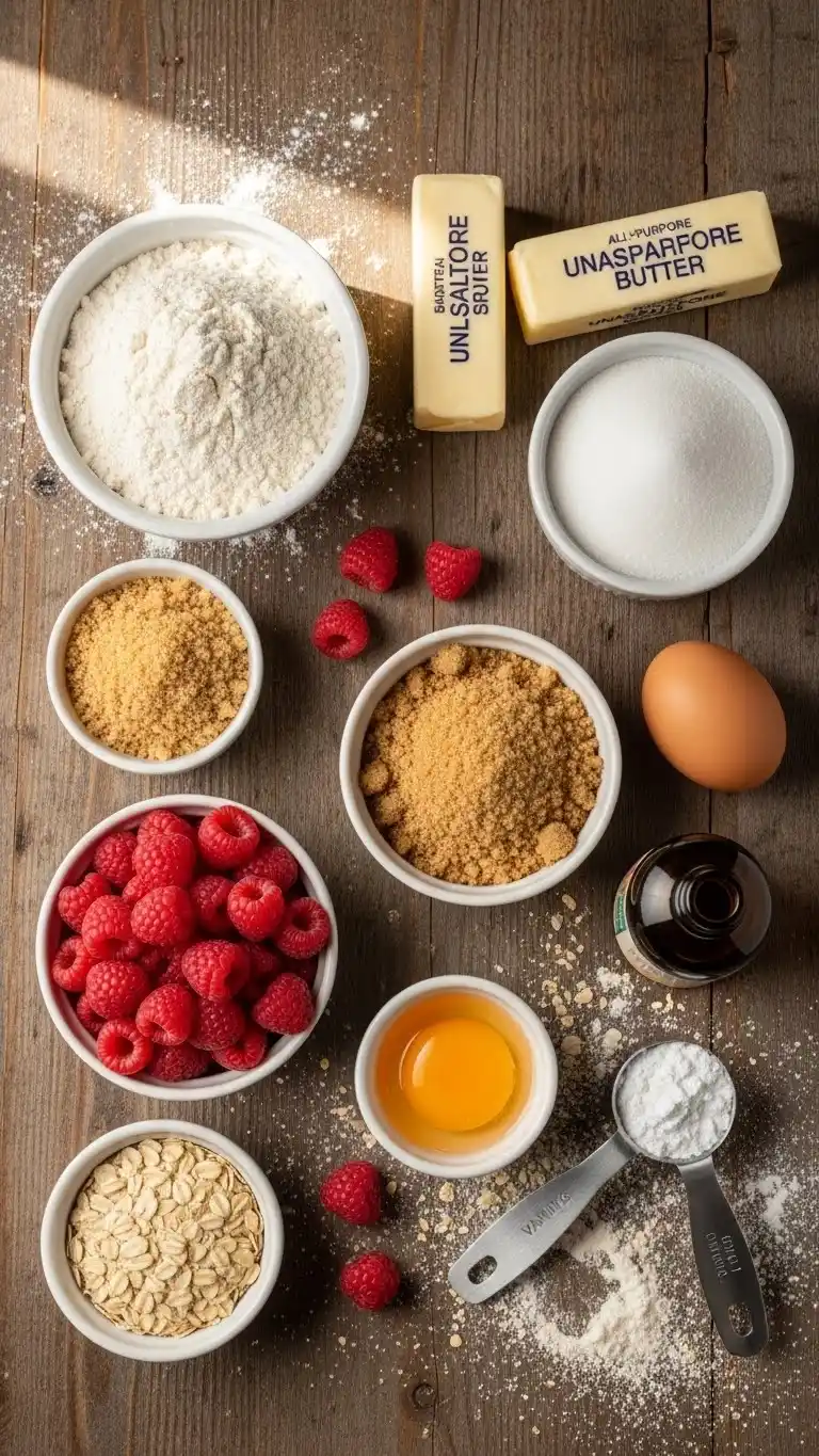 Buttery Raspberry Crumble Cookies 1