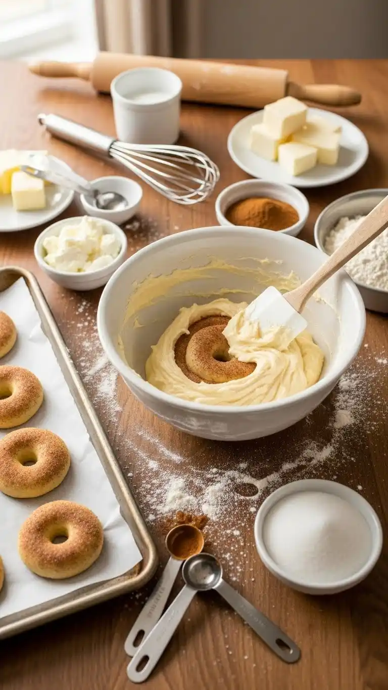Churro Cheesecake Donut Cookies 2