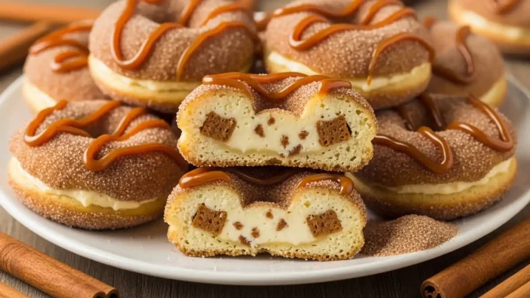 Churro Cheesecake Donut Cookies