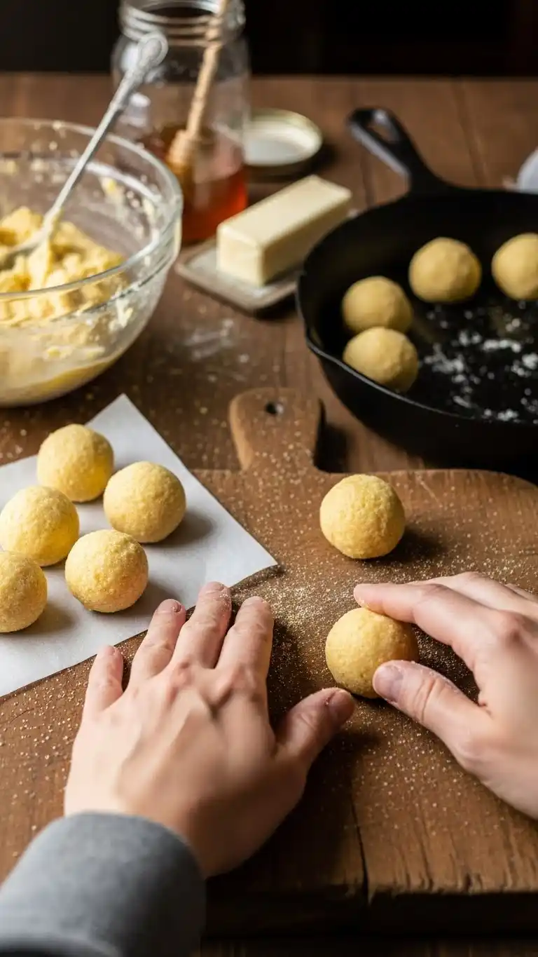 Southern-Style Honey Butter Cornbread Poppers 3 Honey Butter Cornbread Poppers 2