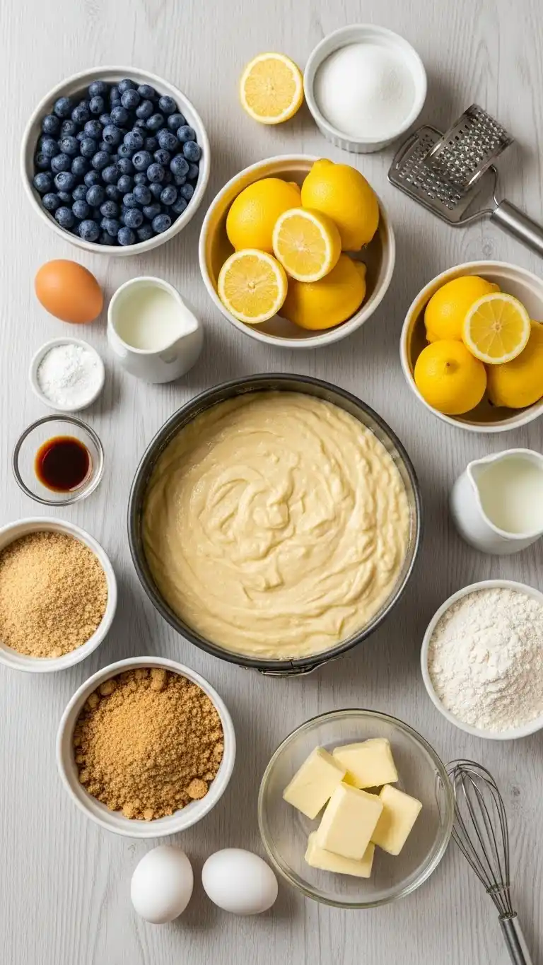 Lemon Blueberry Cake 1