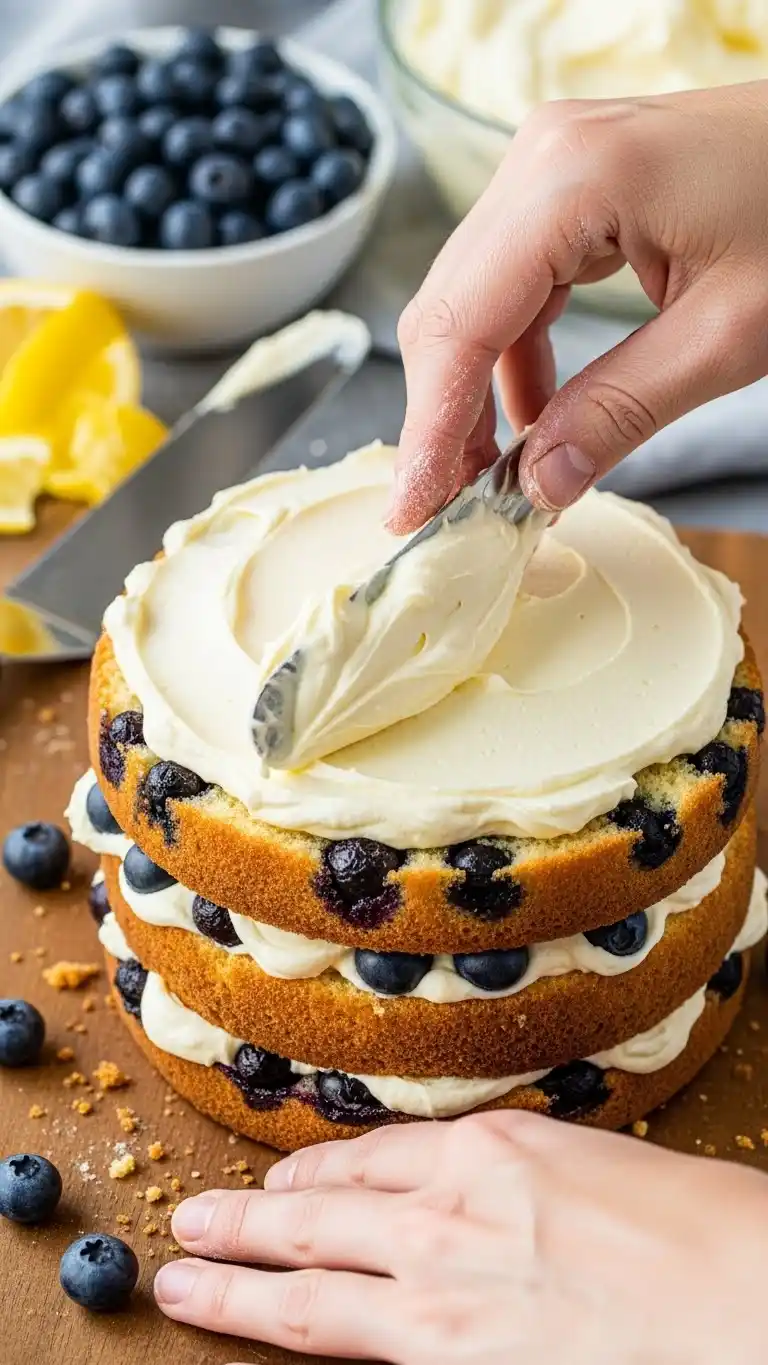 Lemon Blueberry Cake 2