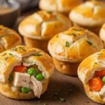 Mini Chicken Pot Pies Muffins