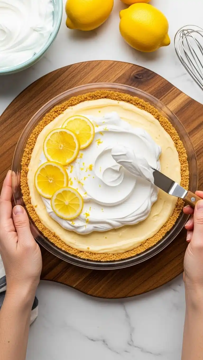 NO BAKE LEMON PIE 2