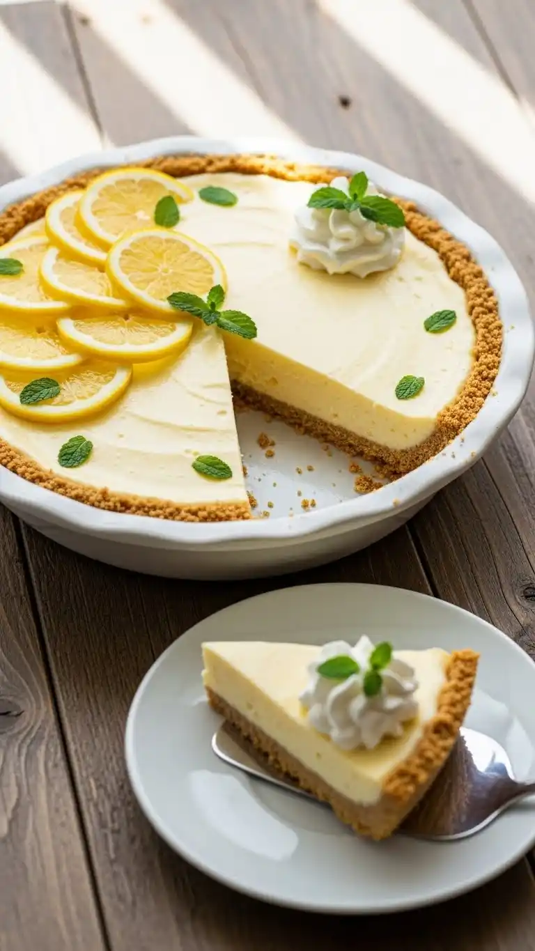 NO BAKE LEMON PIE 3