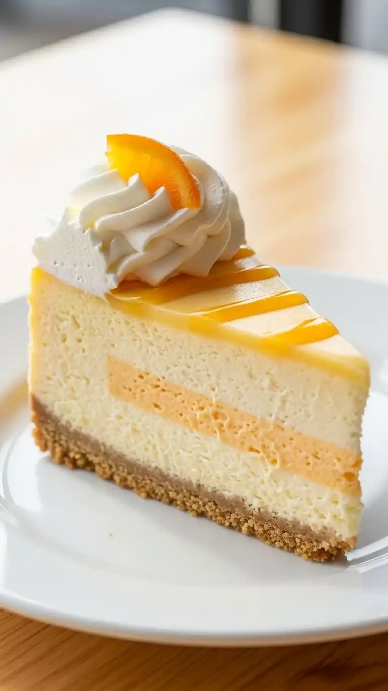 Orange Creamsicle Cheesecake 3
