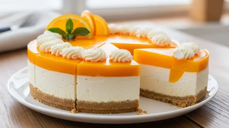 Orange Creamsicle Cheesecake