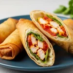 Southwest Chicken Egg Rolls