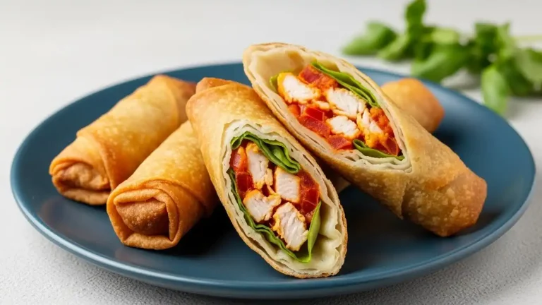 Southwest Chicken Egg Rolls