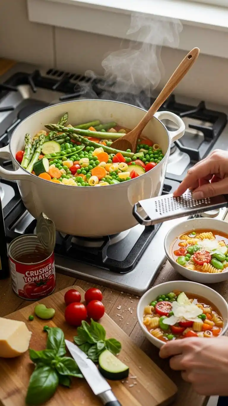 Spring Minestrone 3 Spring Minestrone 2