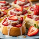 Strawberry Cinnamon Rolls